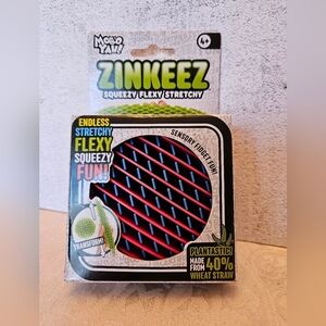 ZINKEEZ Original Squeezy Flexible Stretchy Bioplastic Worm Sensory Fidget, NIB
